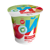 Йогурт фруктовый Яблоко-Груша-Злаки 3,5% Ижмолоко 150г