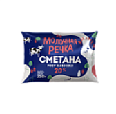 Сметана 15% "Молочная речка" 430г.